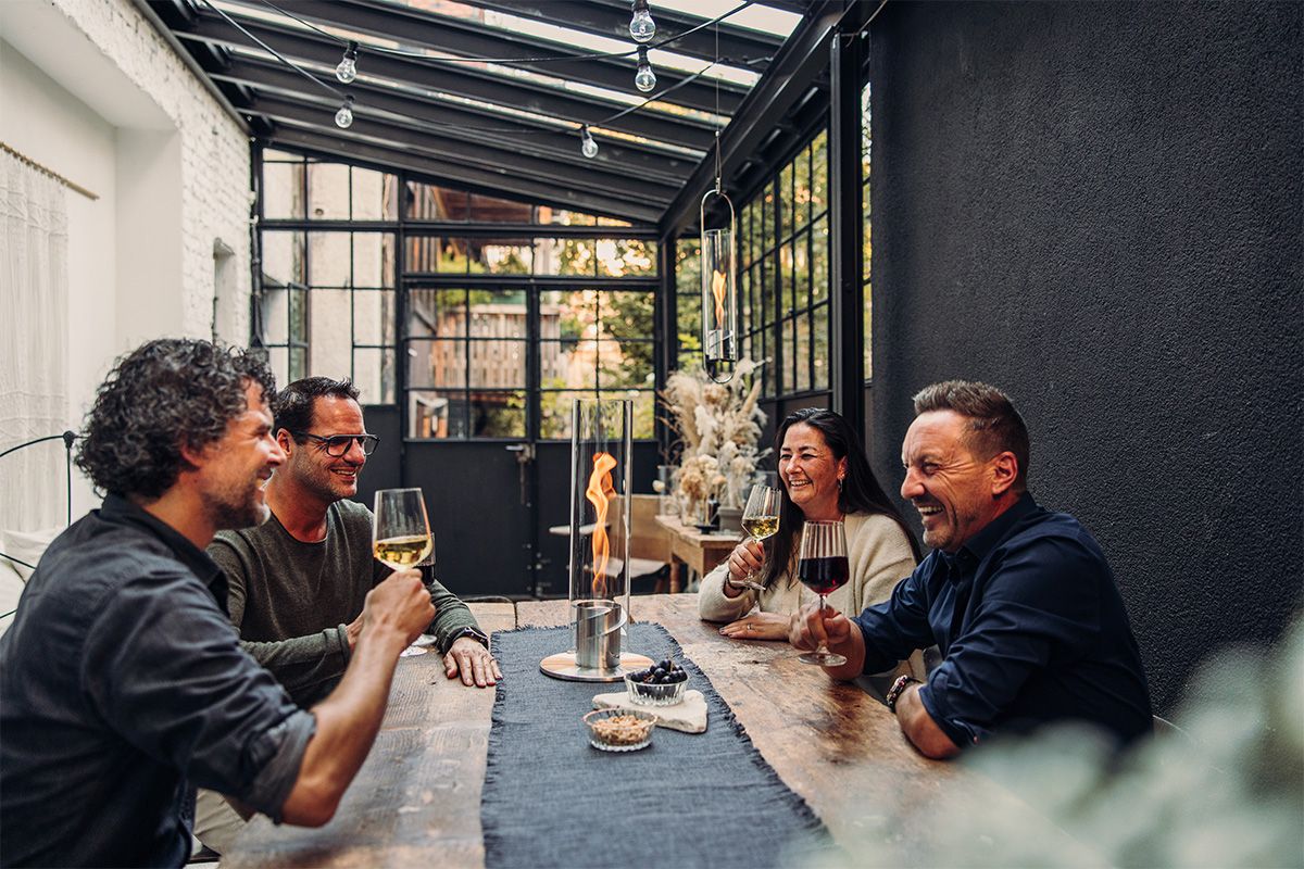 SPIN 900 silber mit Bioburner und Eco Ring