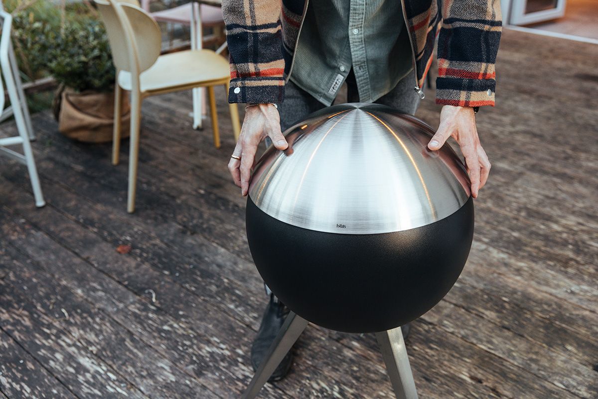 Moon Deckel für Feuerstelle