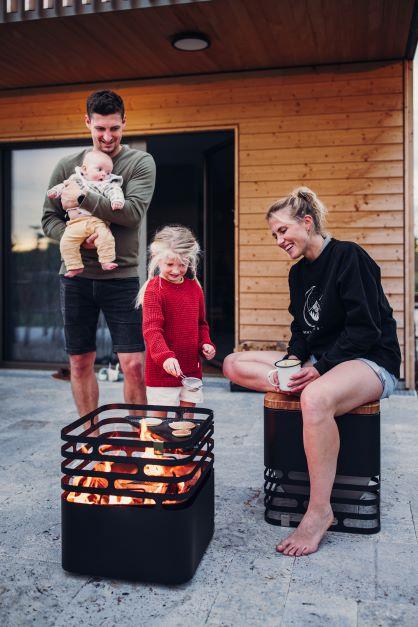 CUBE Auflagebrett Bambus