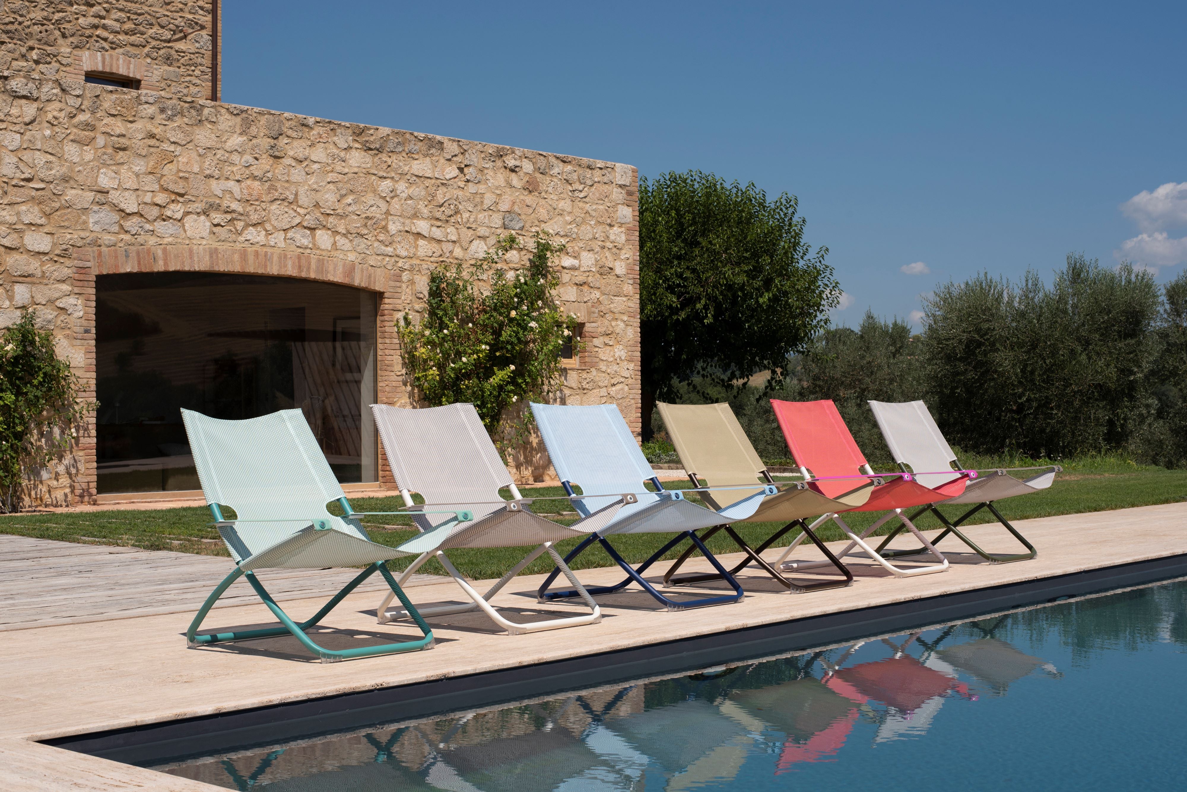 Snooze Liegestuhl ozeangrün 300/77