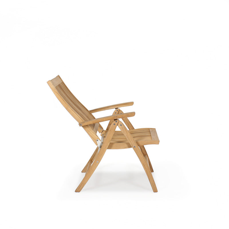 Riviera Multipositionssessel Teakholz