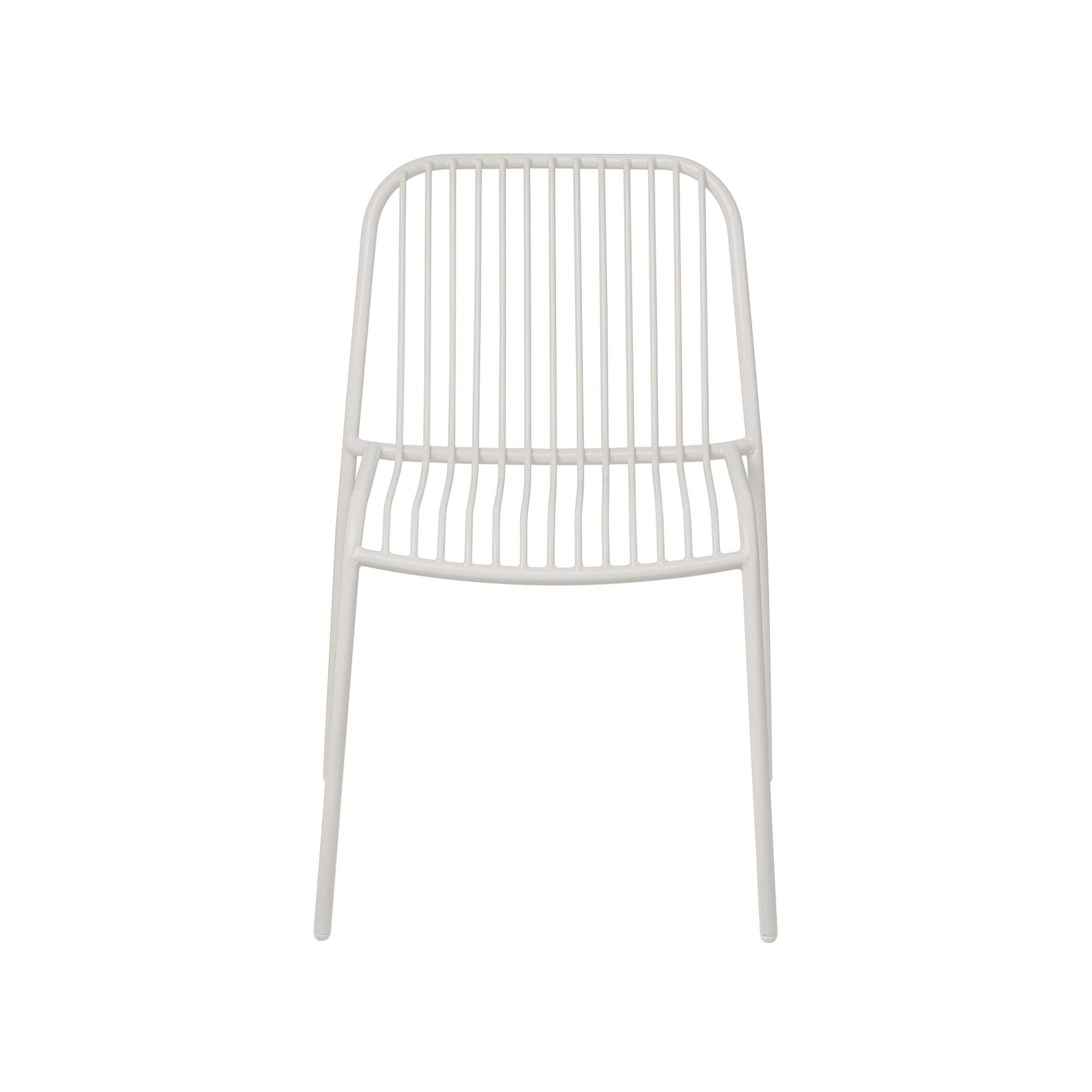 YUA WIRE Stuhl  in silk grey