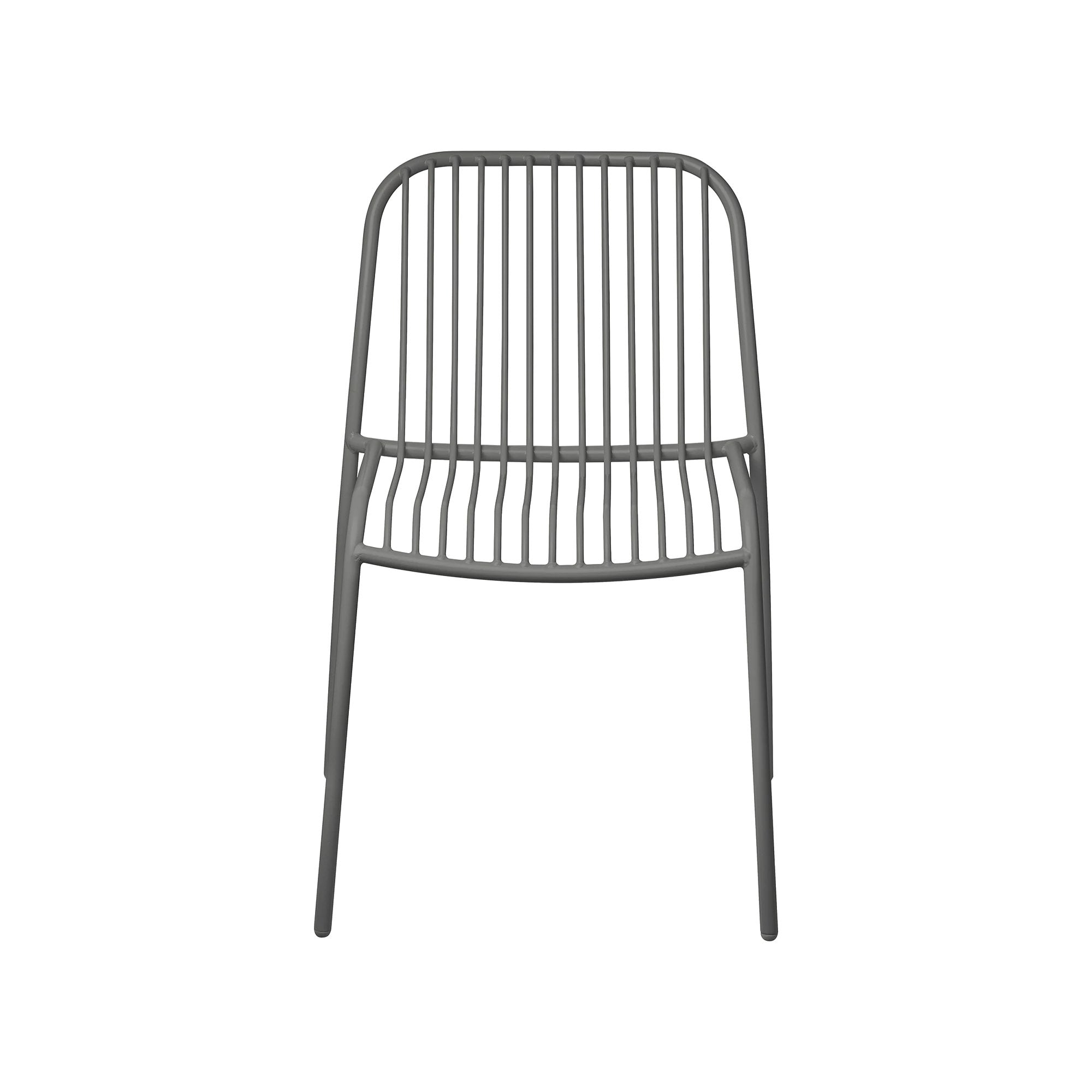 YUA WIRE Stuhl  in silk grey