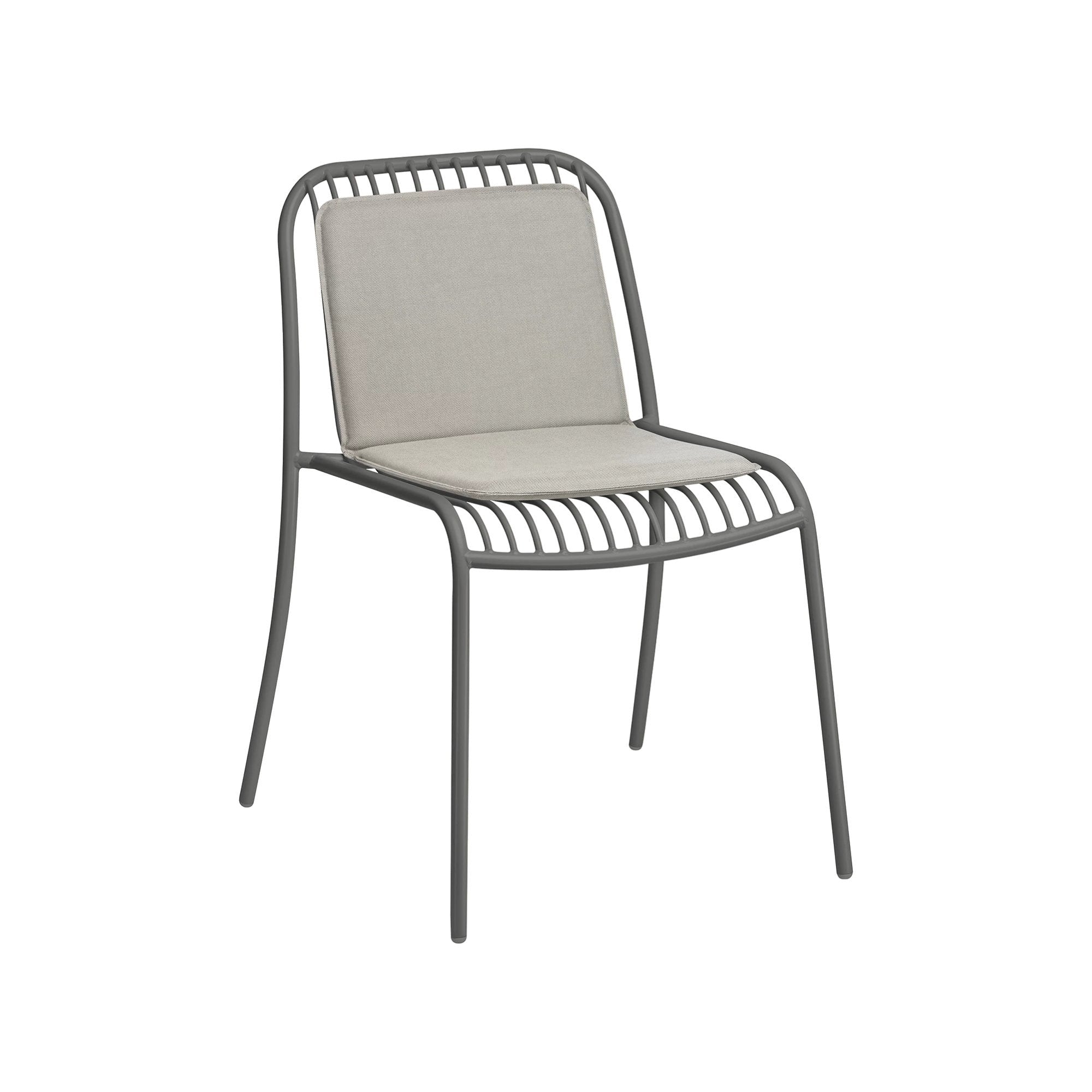 YUA WIRE Stuhl  in silk grey