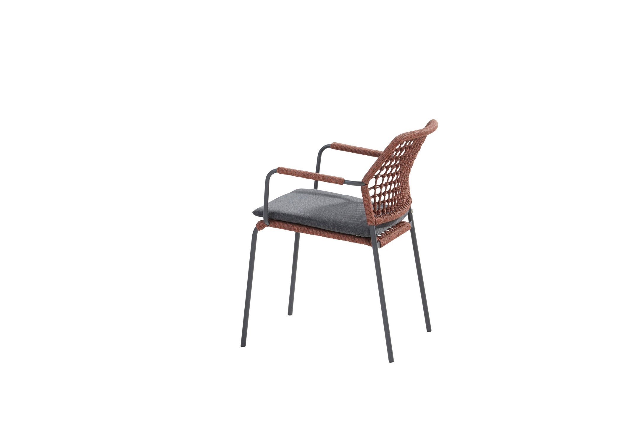 Batida Stapelsessel terracotta inkl. Sitzkissen