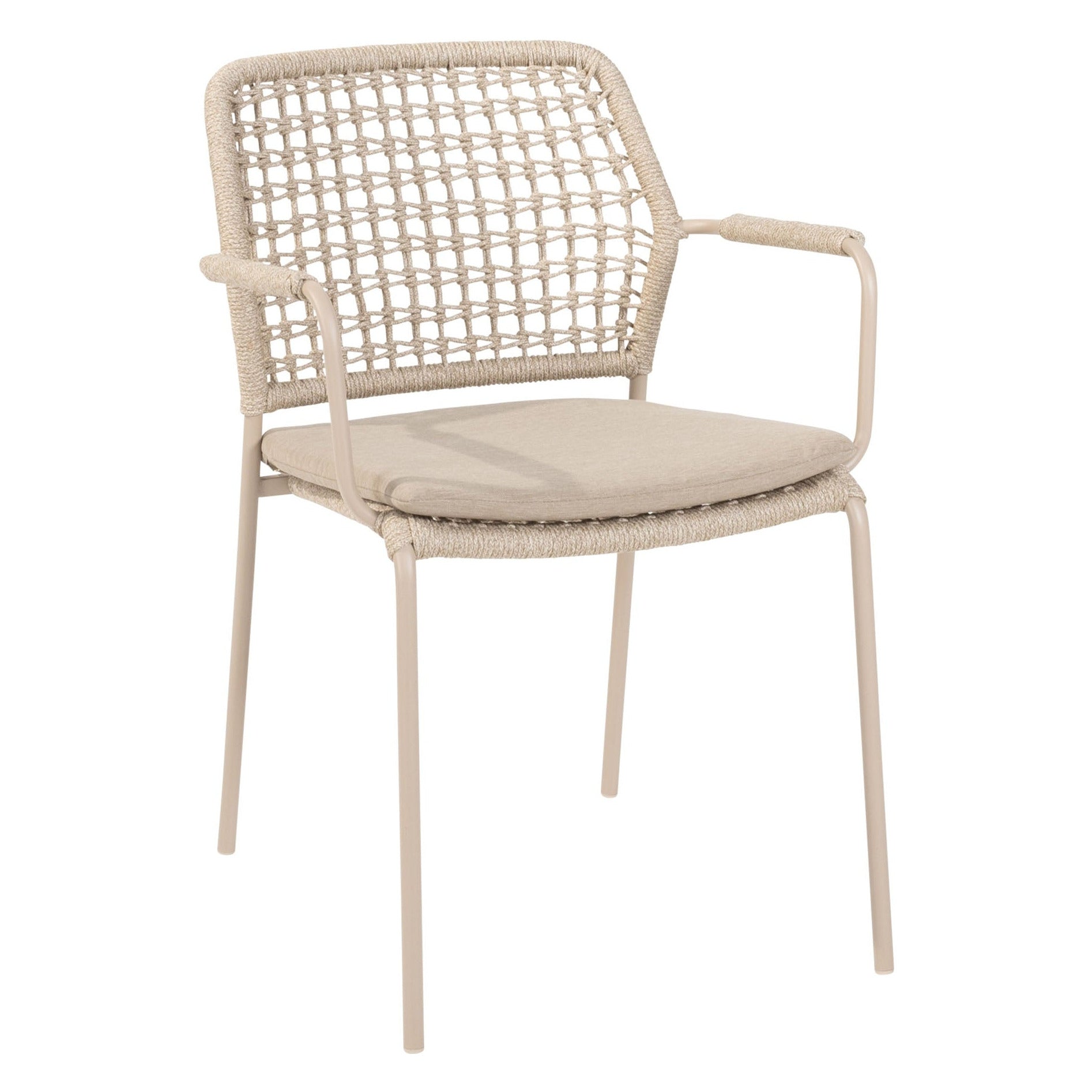 Batida Stapelsessel latte inkl. Sitzkissen