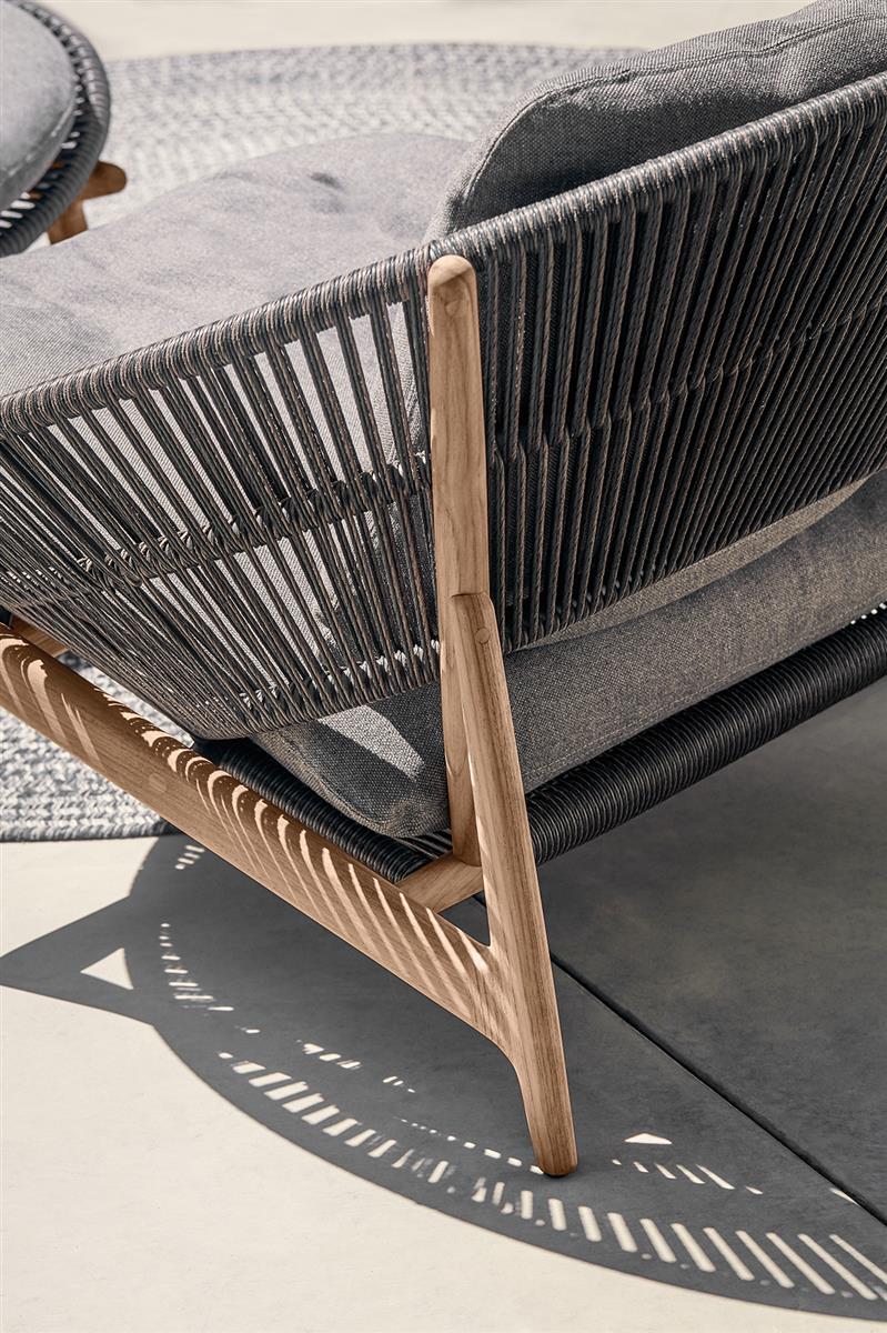 BORA Loungesessel Umber natural sand