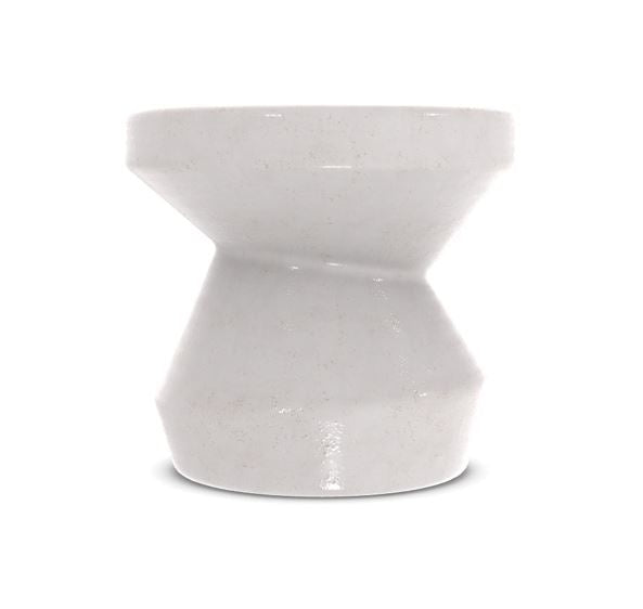 INOUT Beistelltisch Höhe 30 Beton - weiß