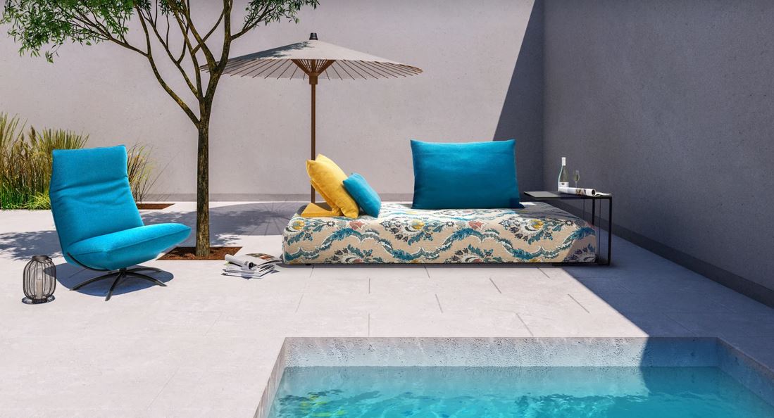 IWAN Outdoor Mystique azurblau inkl Iwan Funktionsrücken