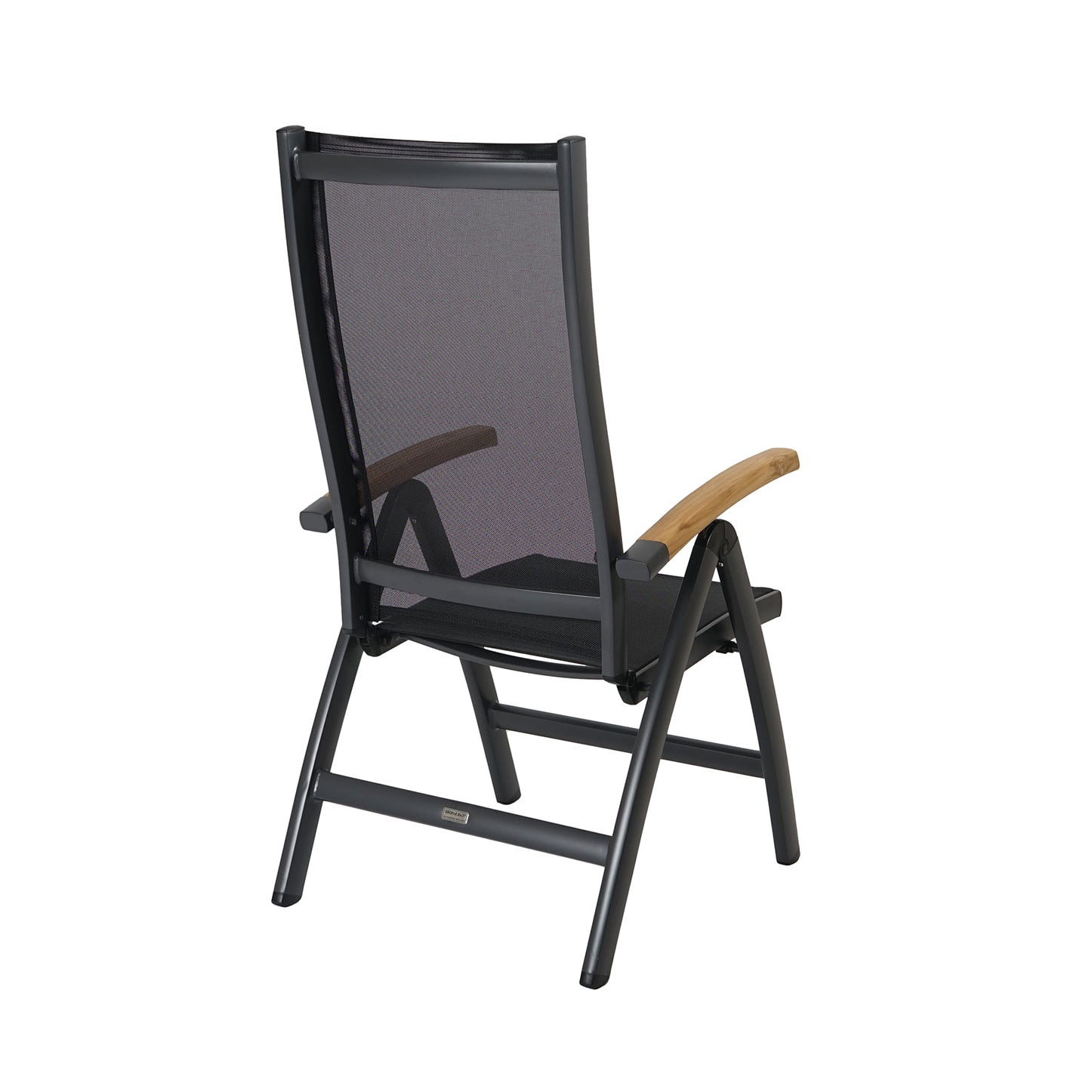 Kreta Multipositionssessel Teak AL, anthr/anthr.