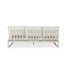 Manhattan 3-Sitzer Loungesofa sand, inkl. Kissenset