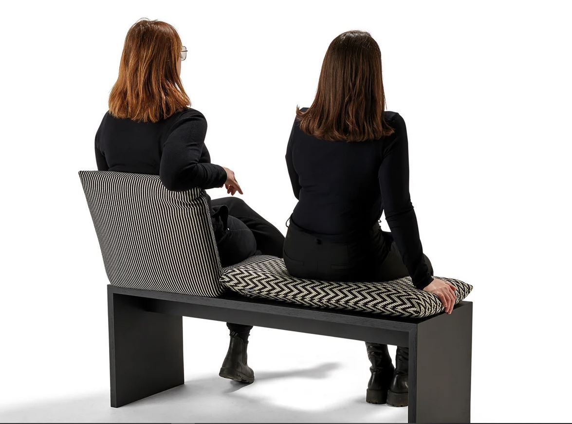 ProBier Kissen 49 x88 cm La Banda black/white 1468/77