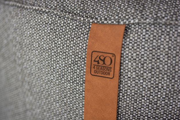 Pouff groß 72 x 38 anthrazit