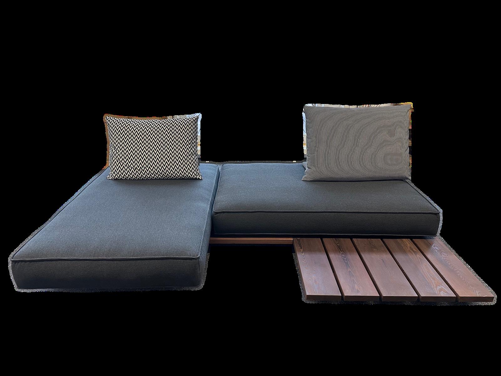 TAO Loungesofa Thermoesche / Ocean graphit