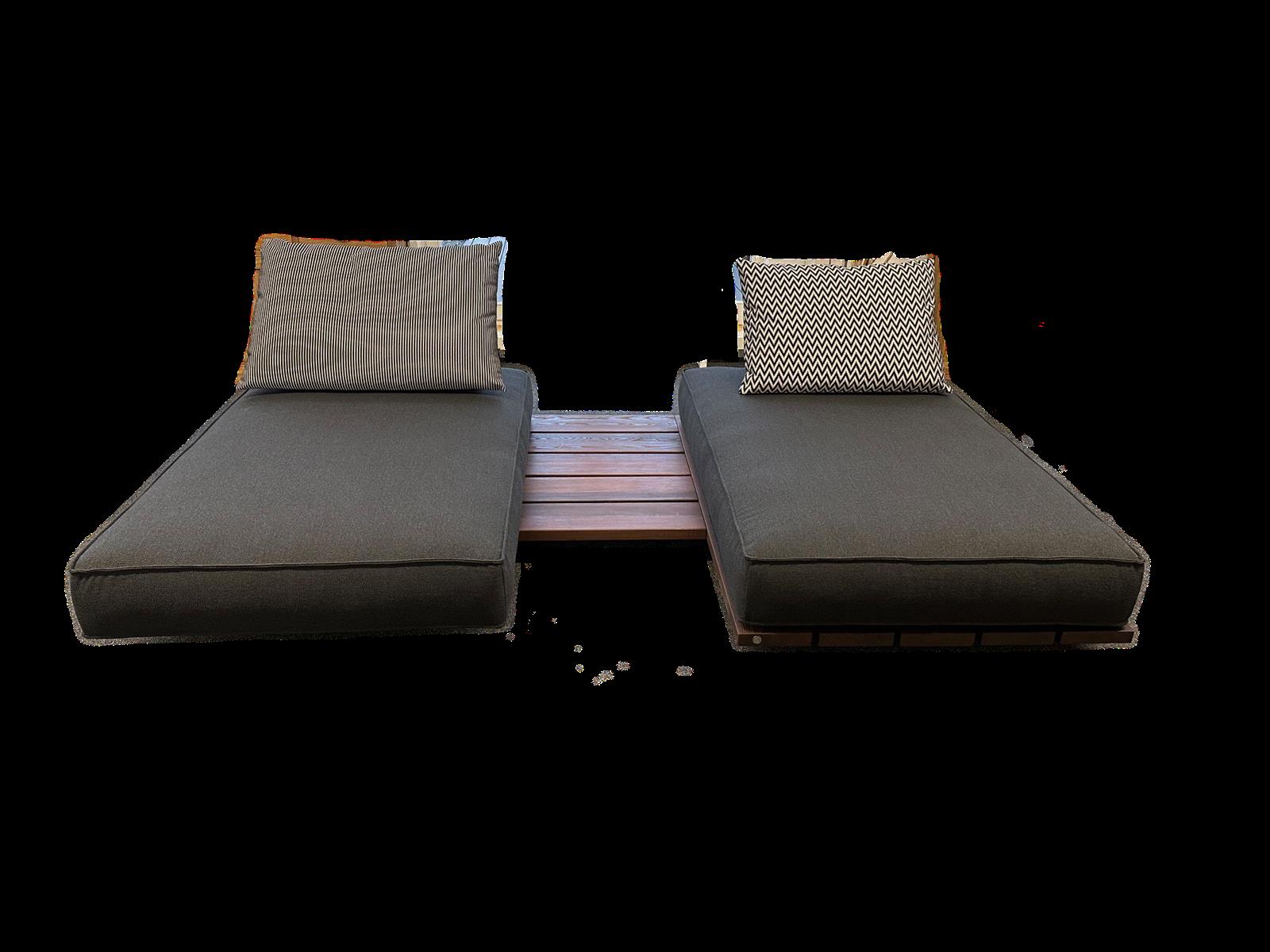 TAO Loungesofa Thermoesche / Ocean graphit