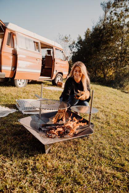 TRIPLE 90 Feuerschale