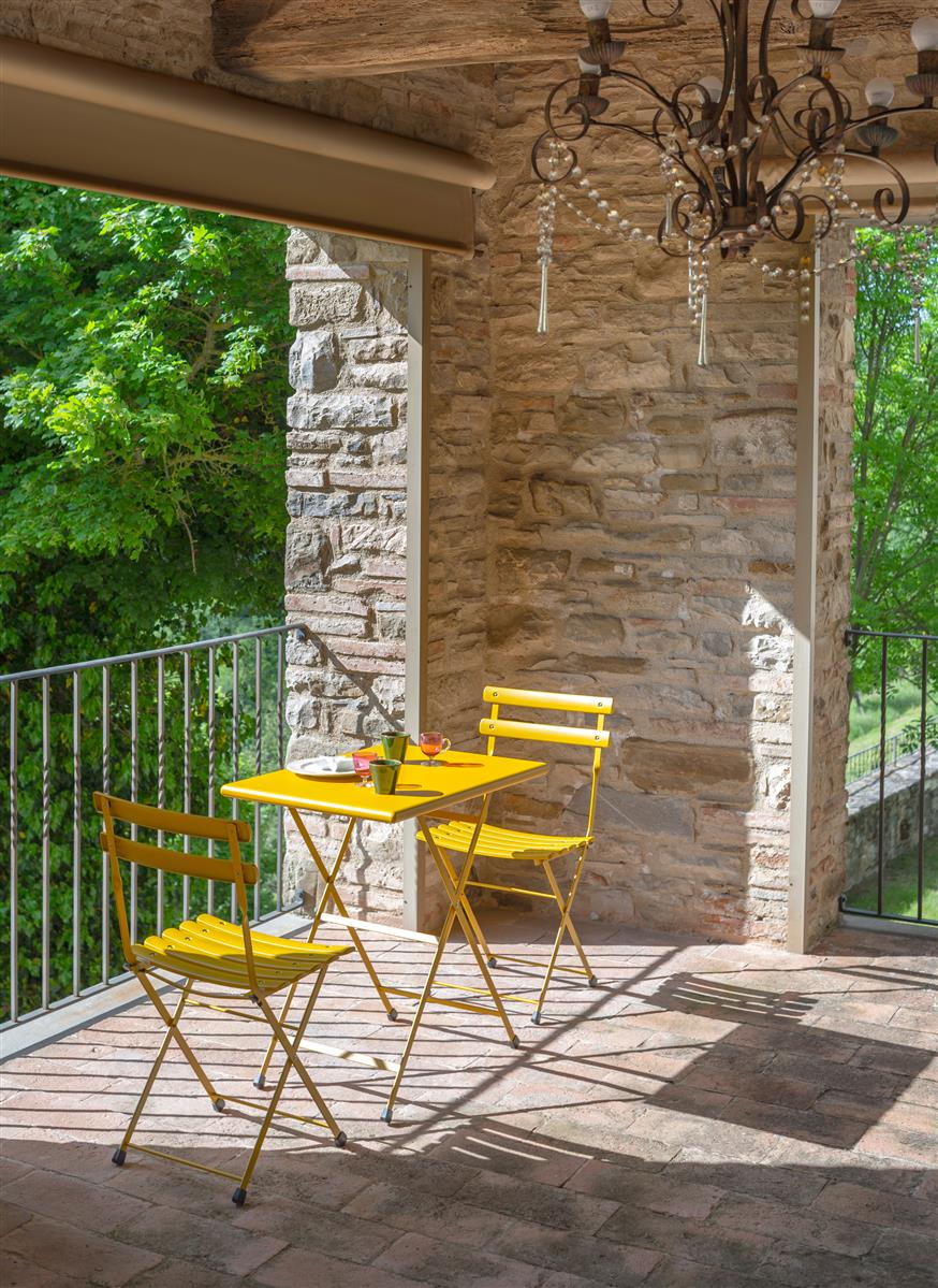 Arc en Ciel Tischgruppe  70 x 50 cm curry 3513-62