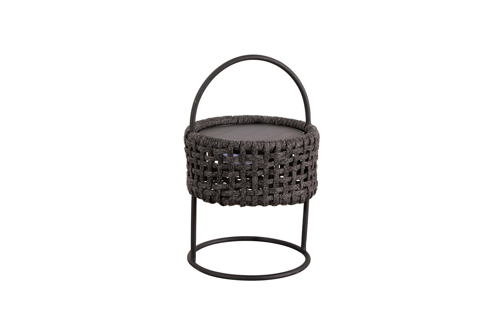 Illusion Lampe Dark grey mit Solar LED