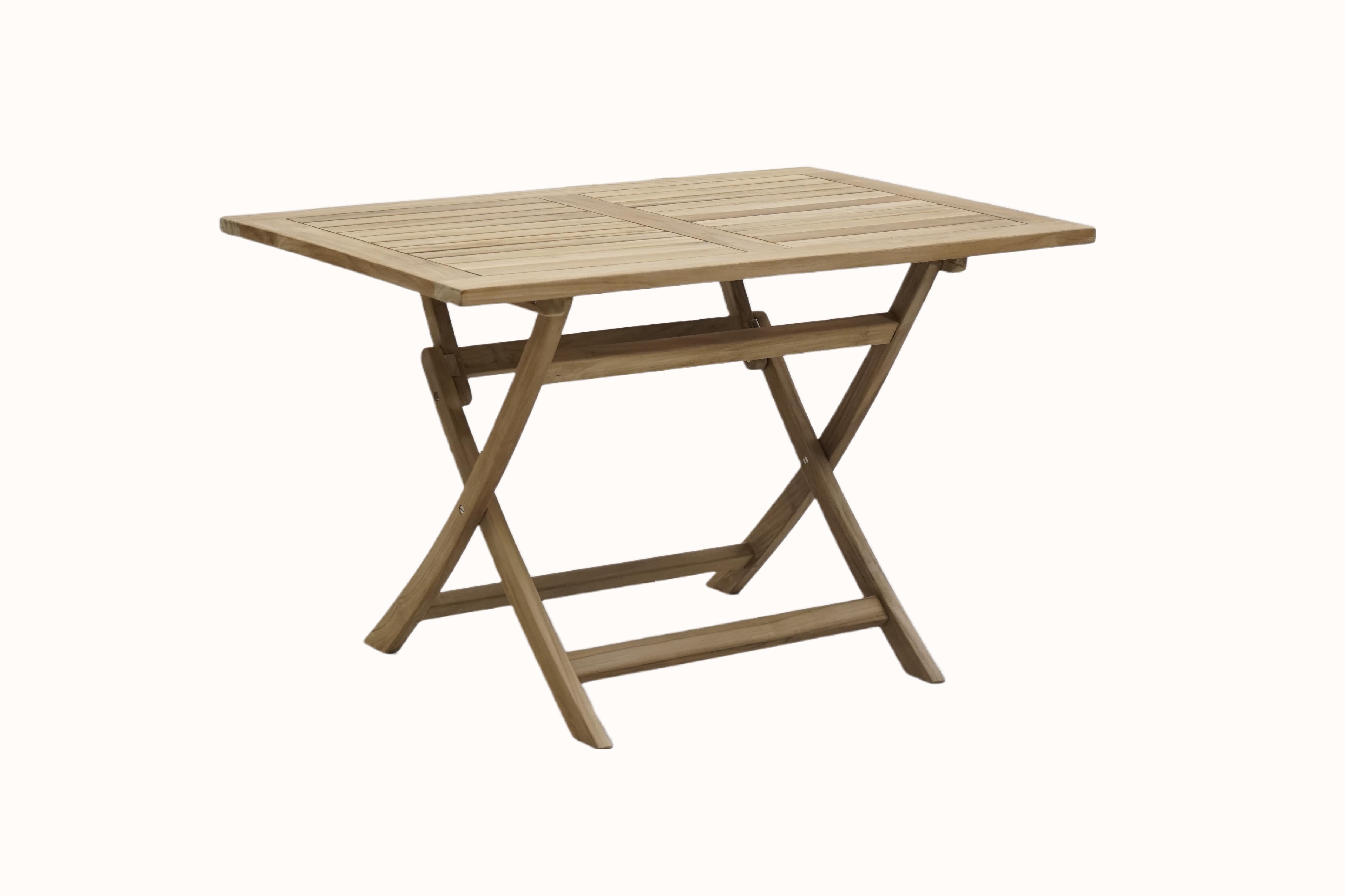 Bologna Klapptisch aus Teakholz