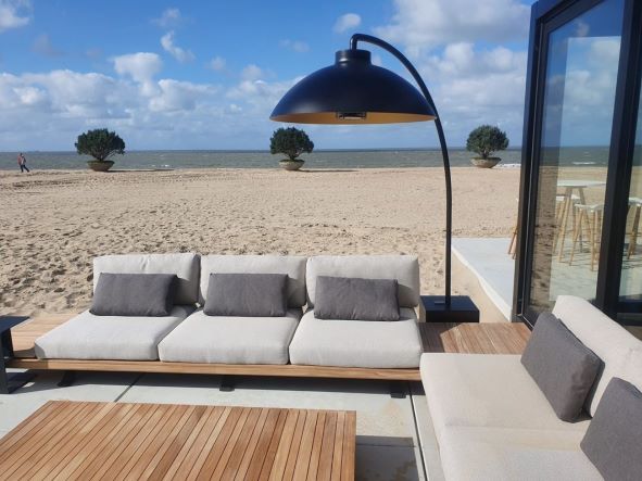 DOME Heizstrahler mit Licht