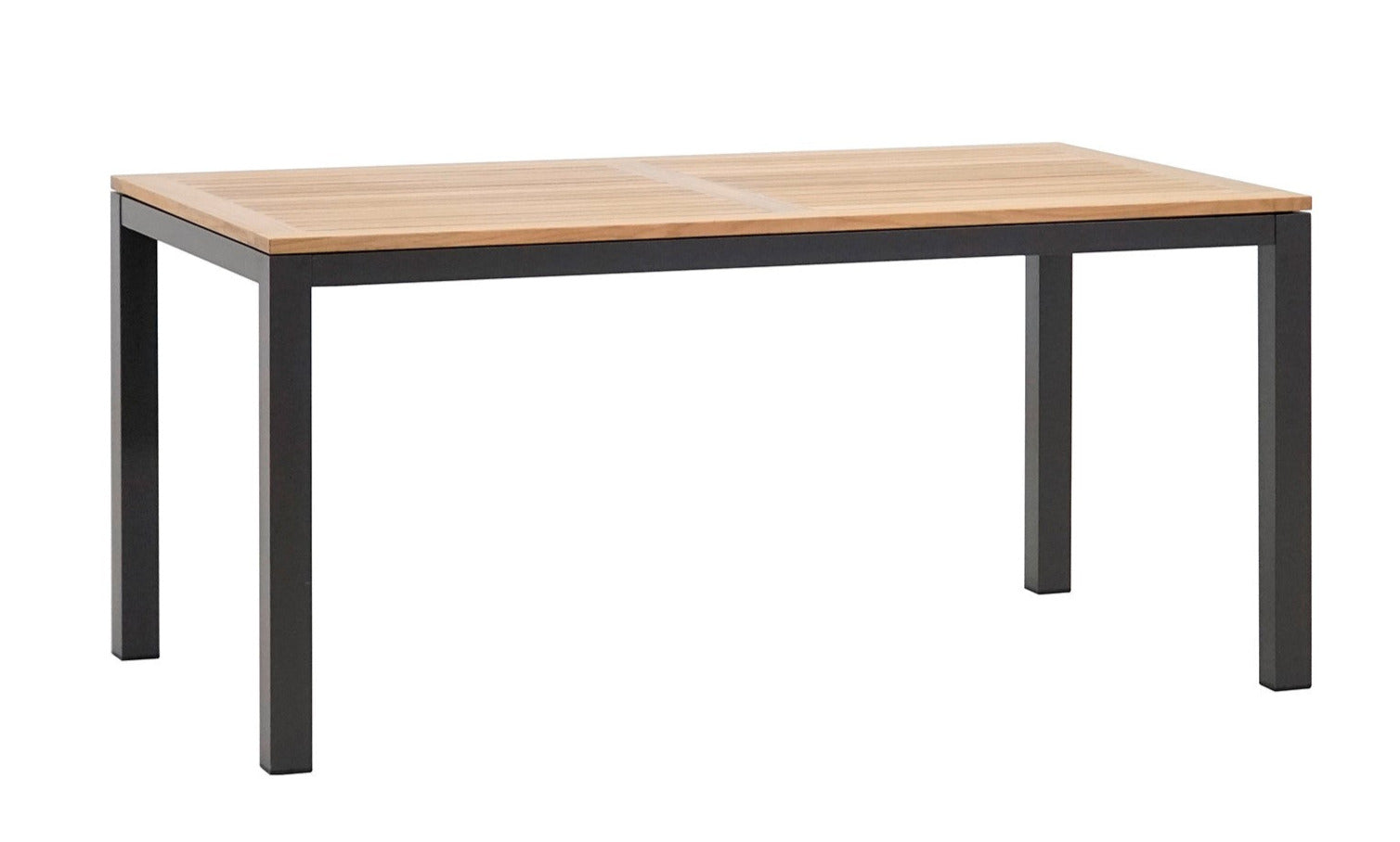 Montreal Esstisch mit Teakholzplatte