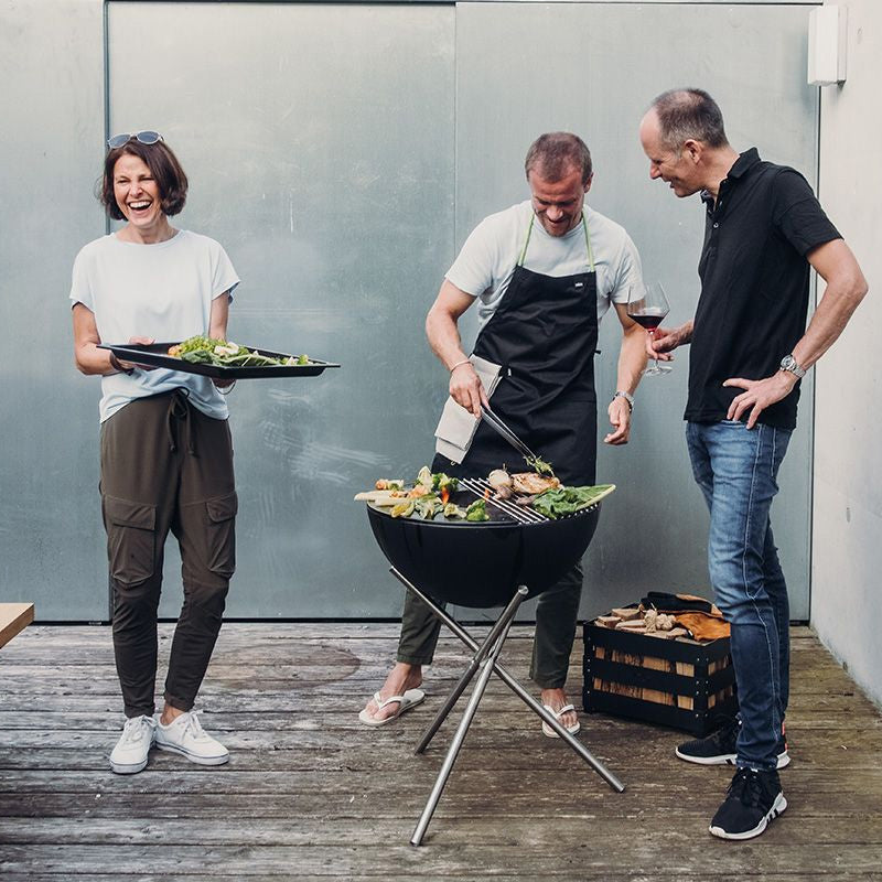 BOWL 57 Feuerschale mit Dreibein