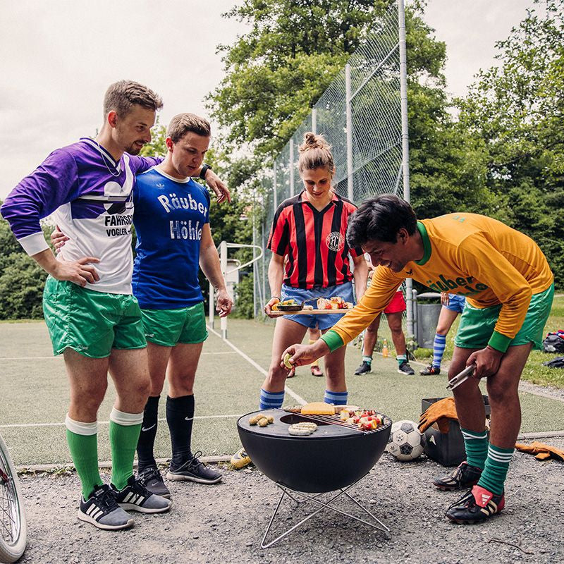 BOWL 57 Feuerschale mit Sternfuss