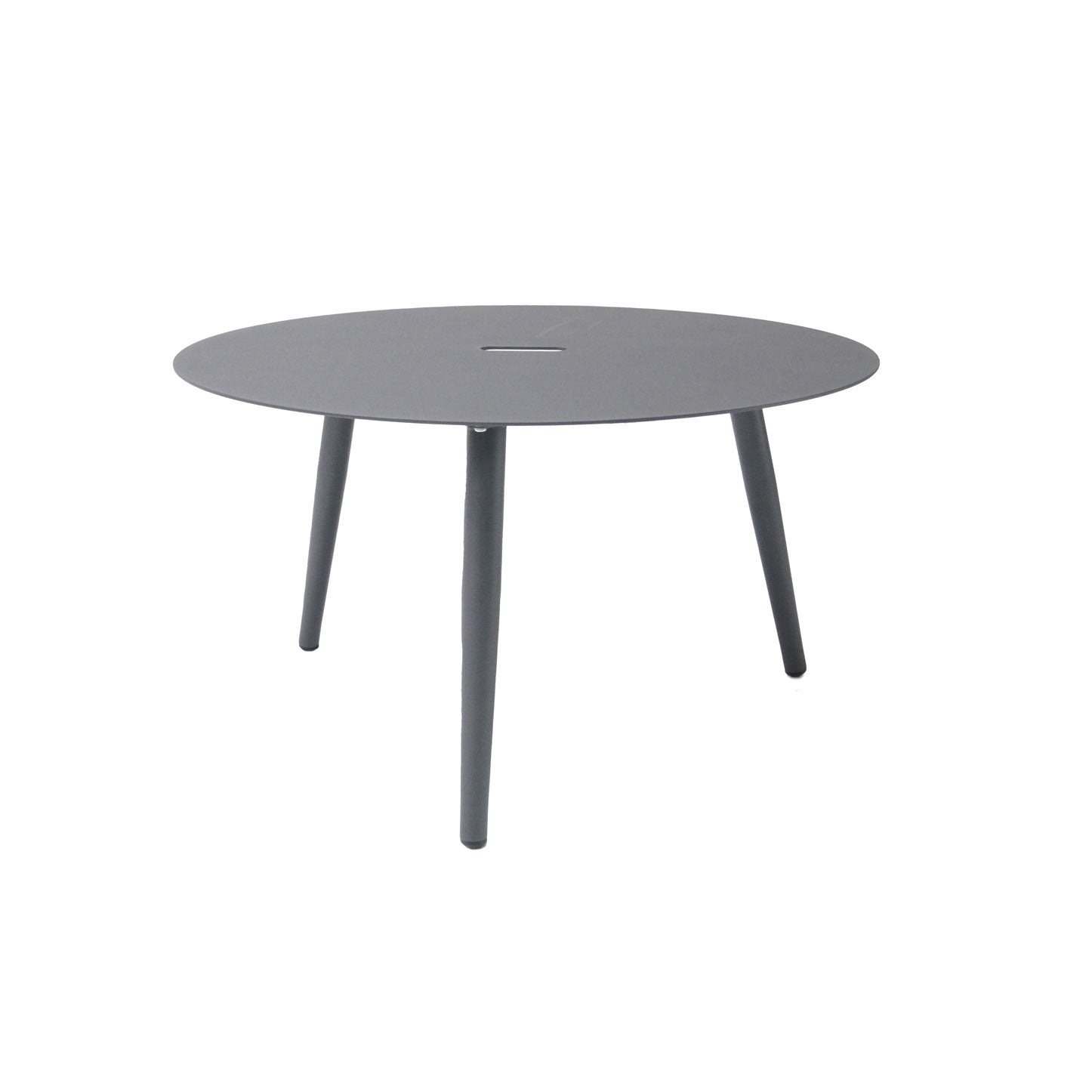 Brunch Beistelltisch groß, Ø80cm, anthrazit