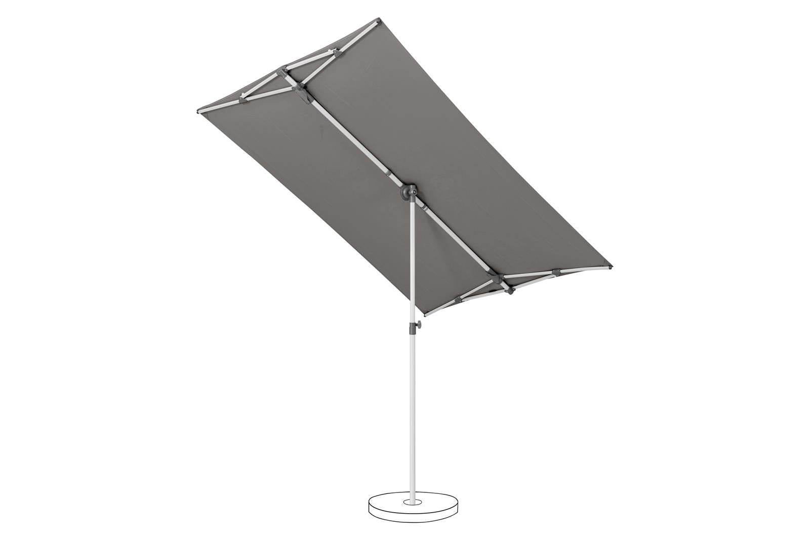 Flex Roof Sun Comfort, 210 x 150 cm, 057 stone grey