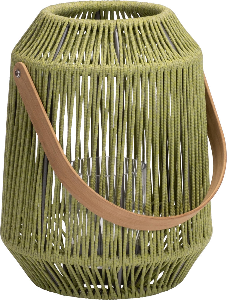 NOLA Laterne farngrün klein H 39 cm