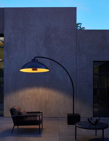 DOME Heizstrahler mit Licht