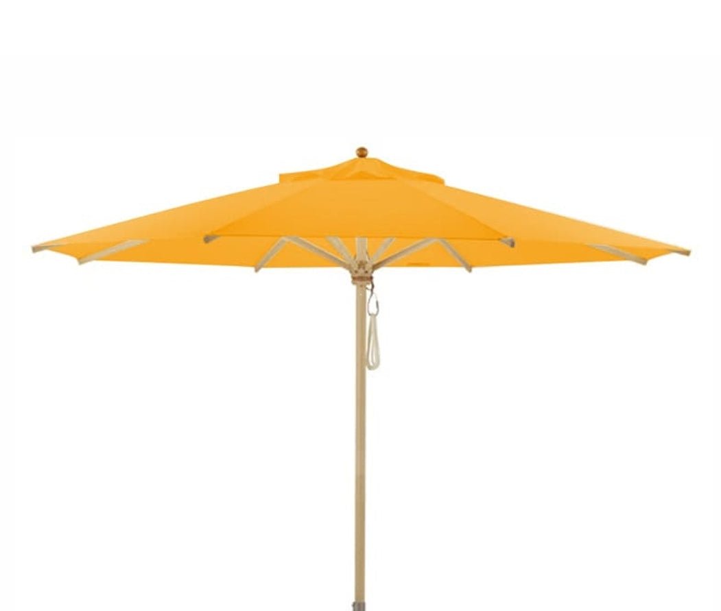 Klassiker Schirm 300 cm mit Flaschenzug, Bezug Acryl mandarin