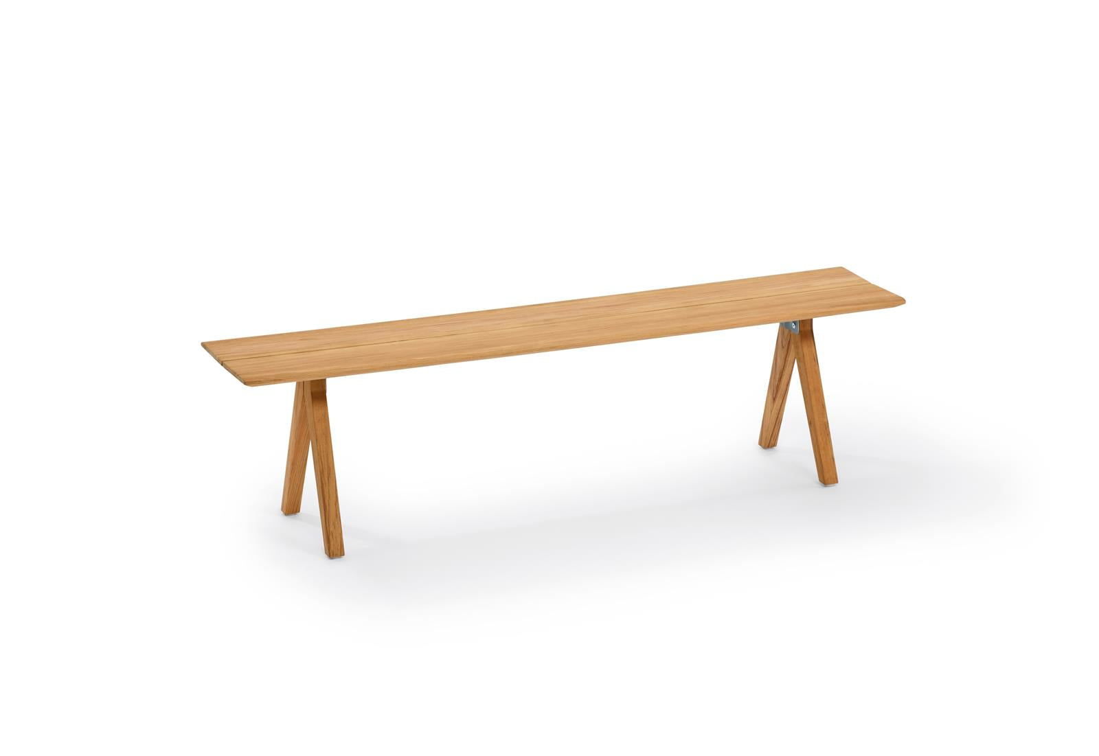 LOFT Bank Teak massiv 180 x 38 cm