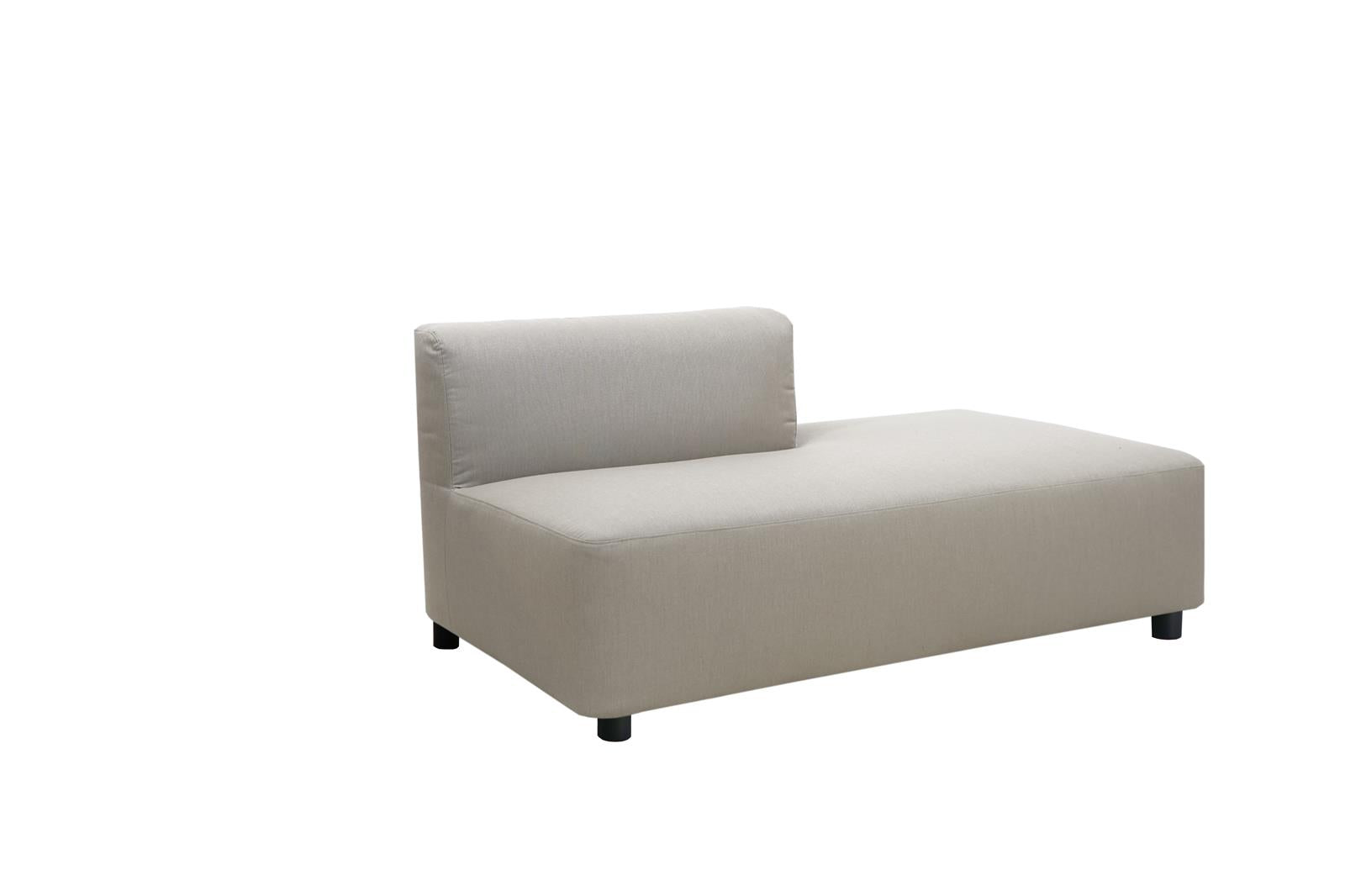 Mare Chaiselongue links 160 x 90 cm sooty