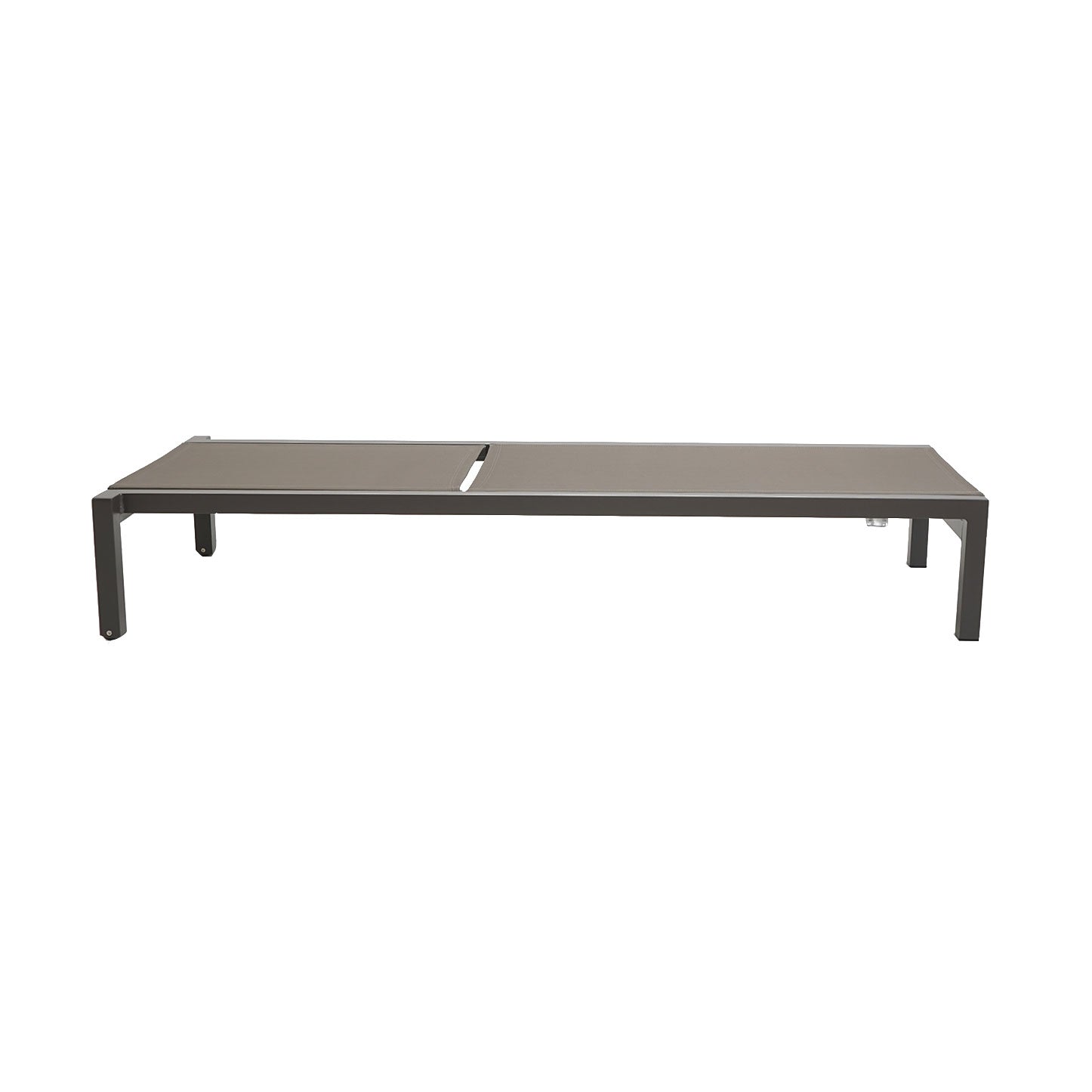 Montreal Sonnenliege, Alu taupe, Baty quarz
