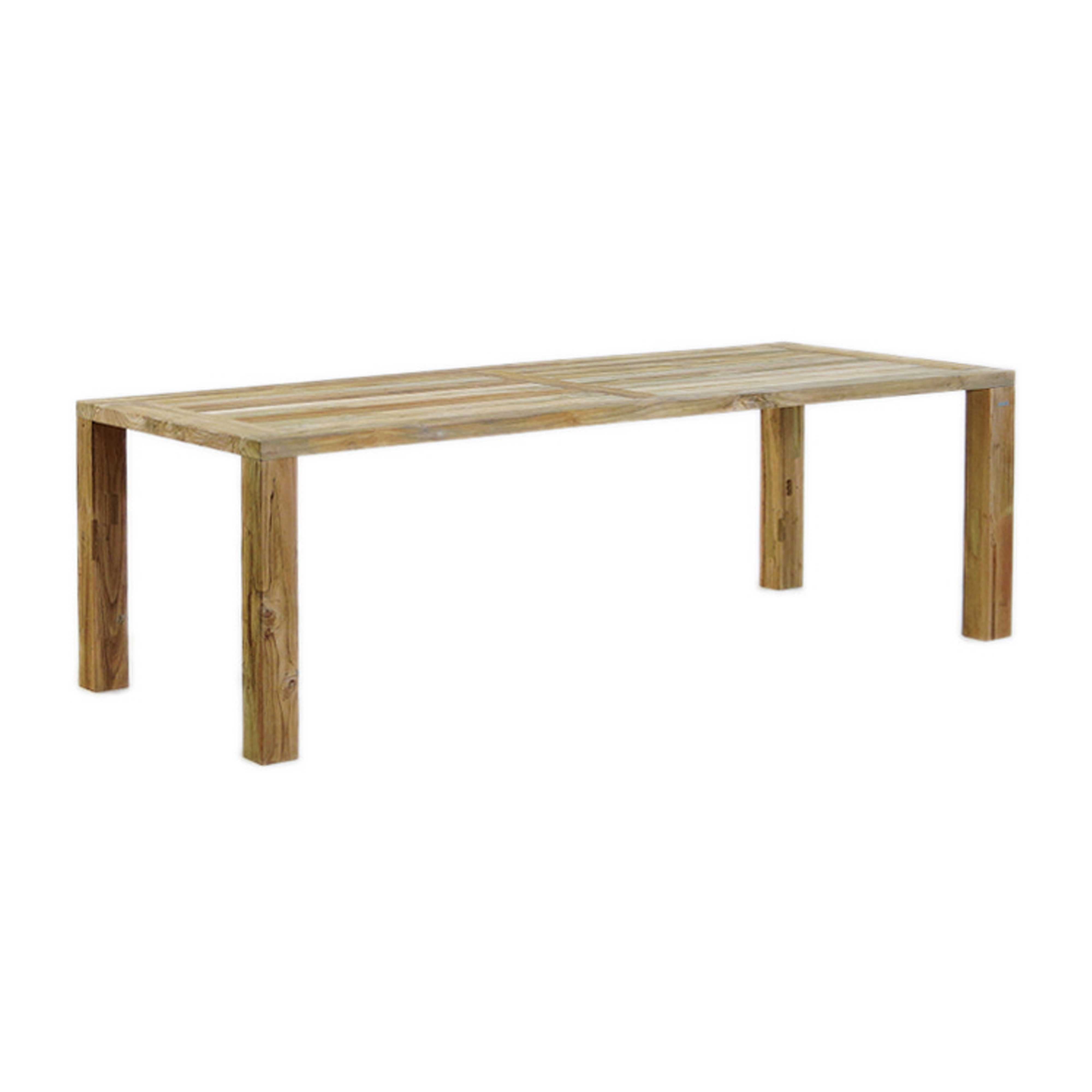 Nebraska Tisch recycled Teak 300x100x4 cm