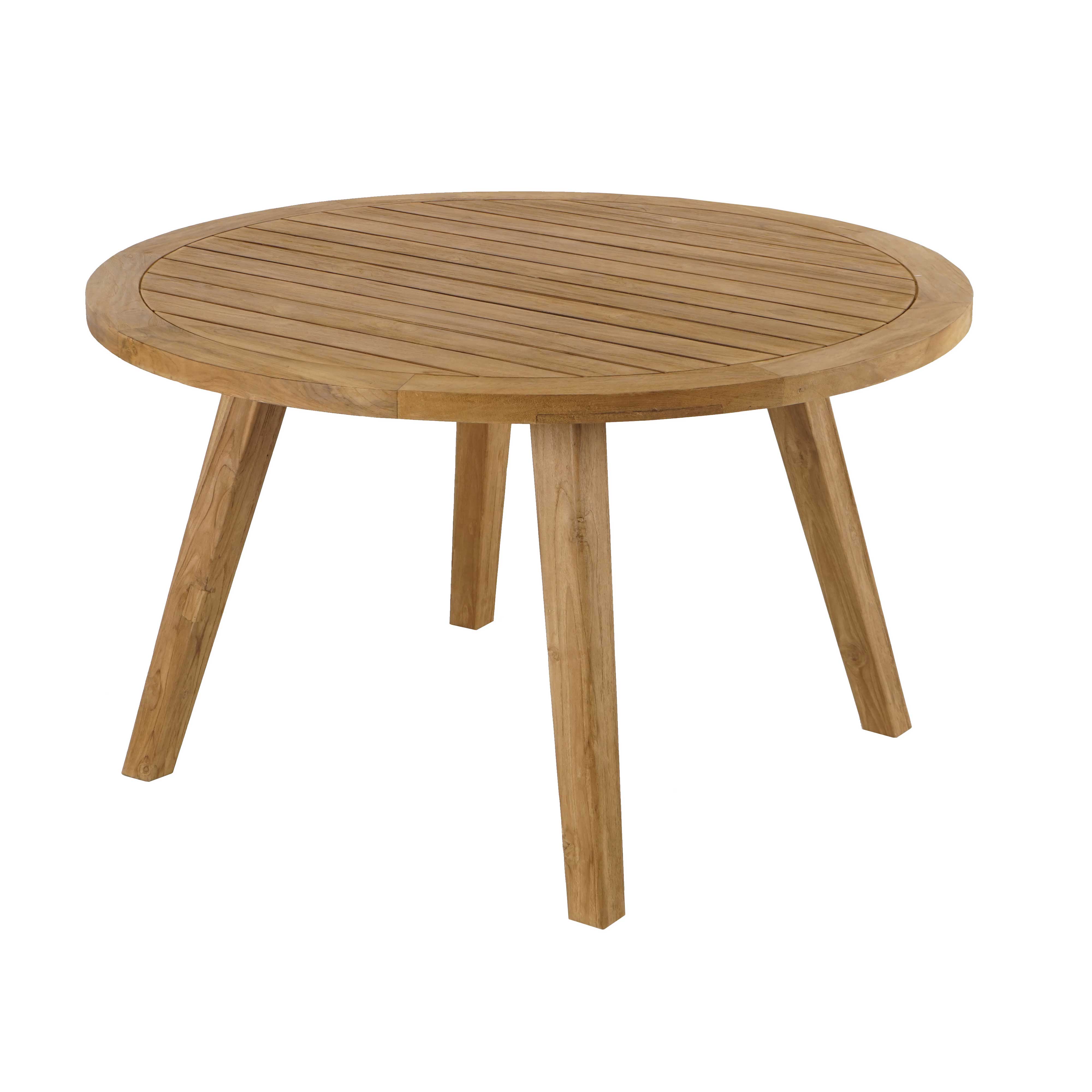 Nebraska Tisch recycled Teak rund 130 cm
