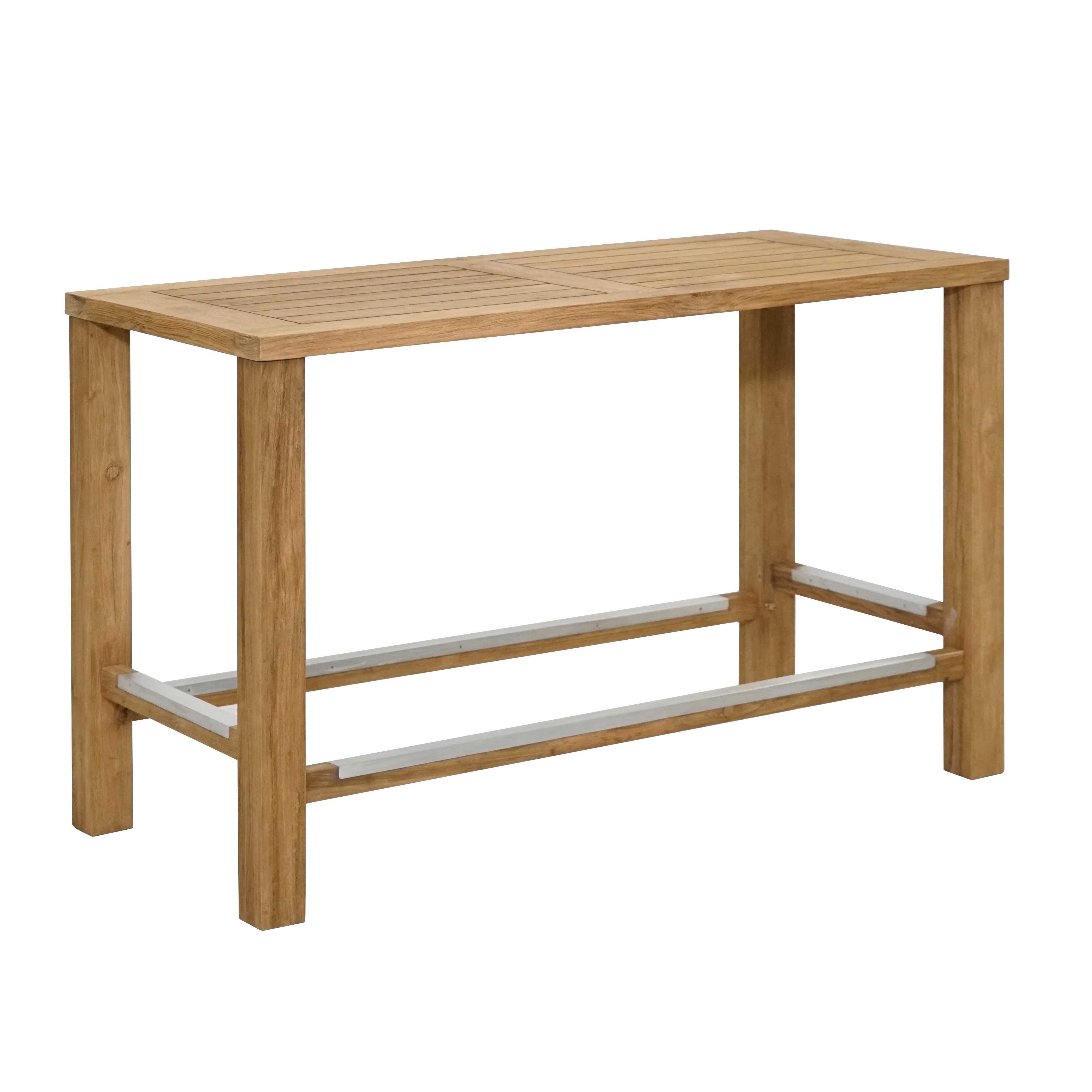 Nebraska Tresentisch rec. Teak 150x70x95cm