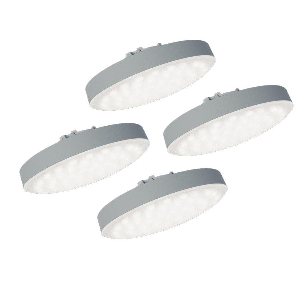 Osyrion Spot 4er Set inkl.Ladegerät, Adapterplatte und Fernbedienung