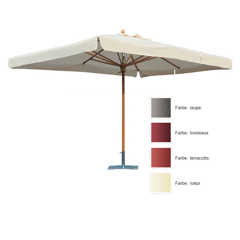 Palladio Sonnenschirm 2x3 natur ohne Volant