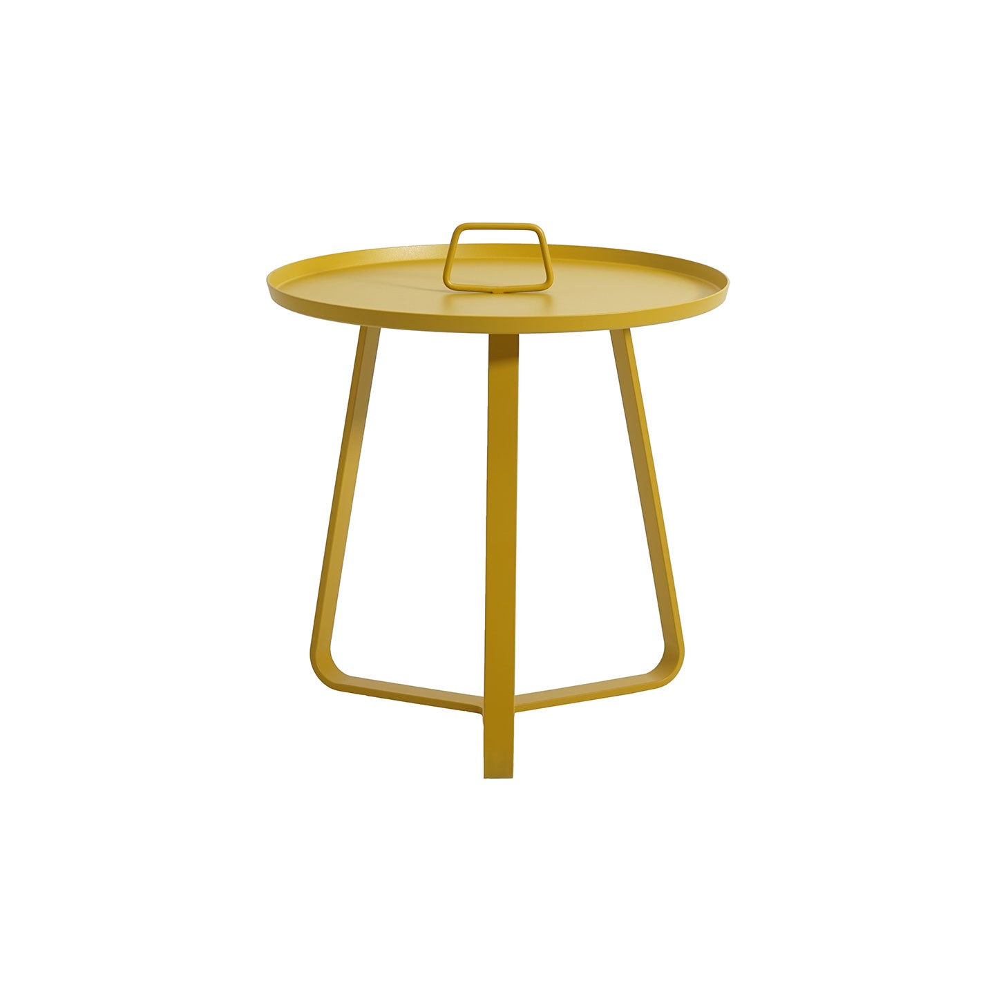 Piazza Beistelltisch, Alu, curcuma