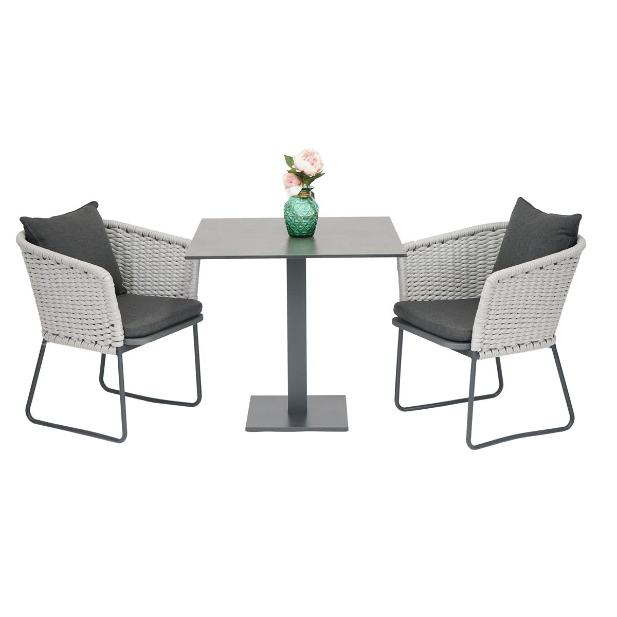 Provence Dining Sessel, anthr. Rope ivory