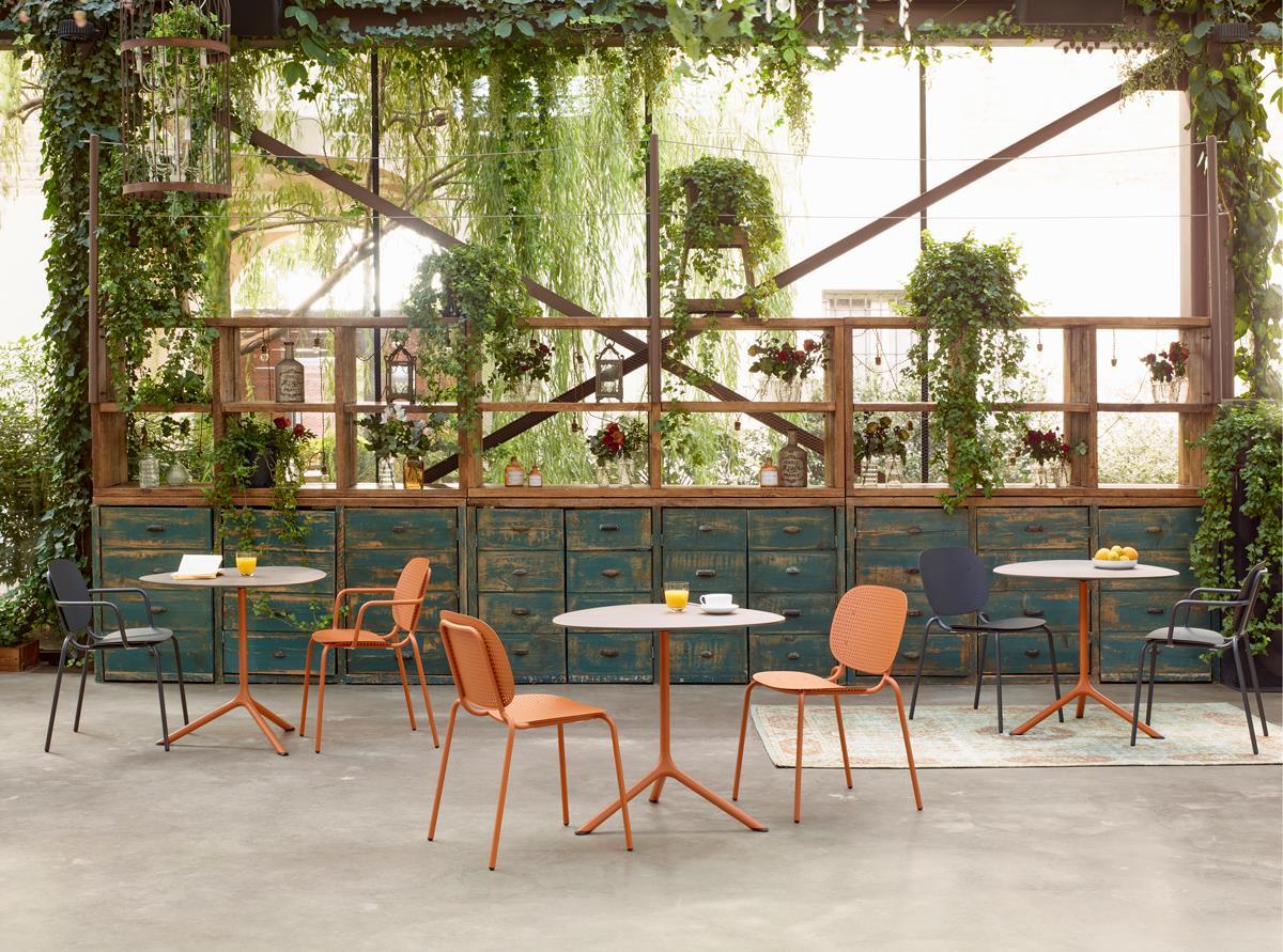 Si - Si Sessel Barcode terracotta