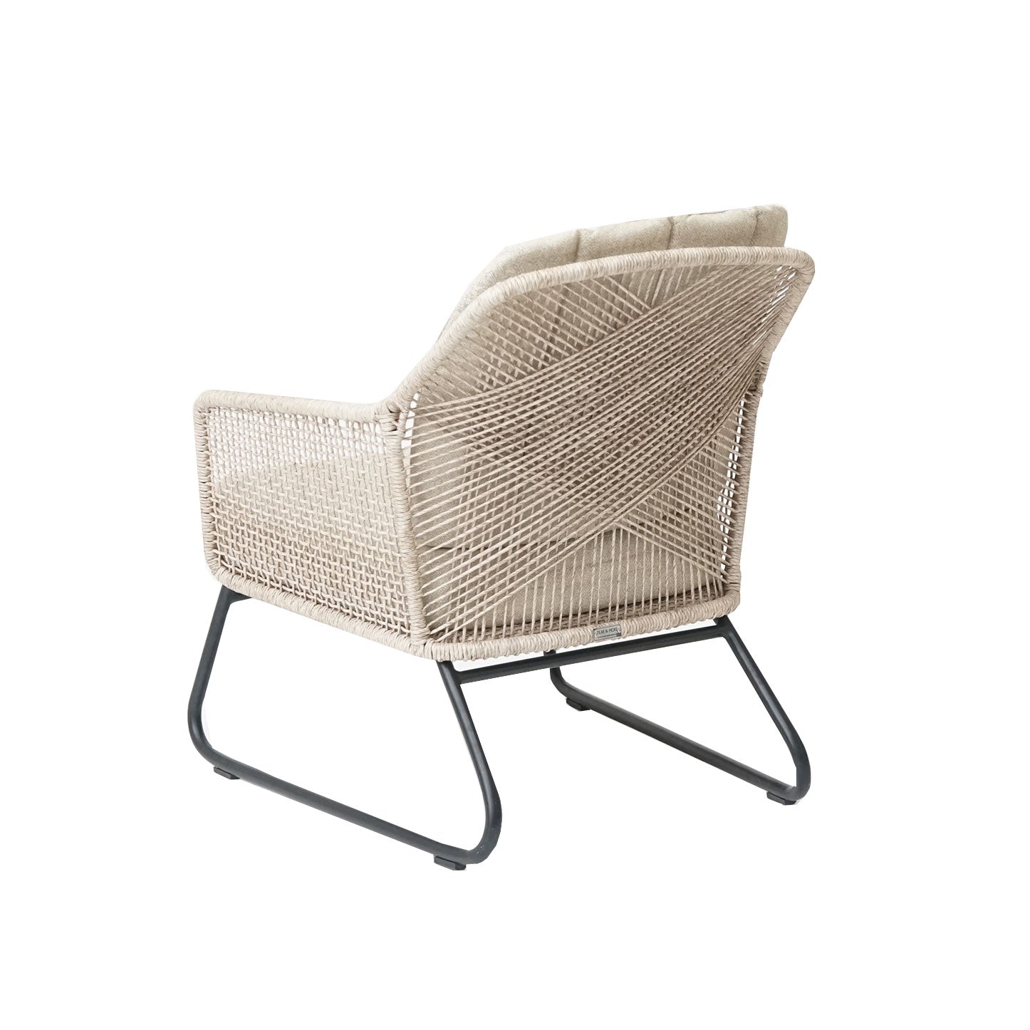 Sia Loungesessel, Rope beige inkl. Kissen