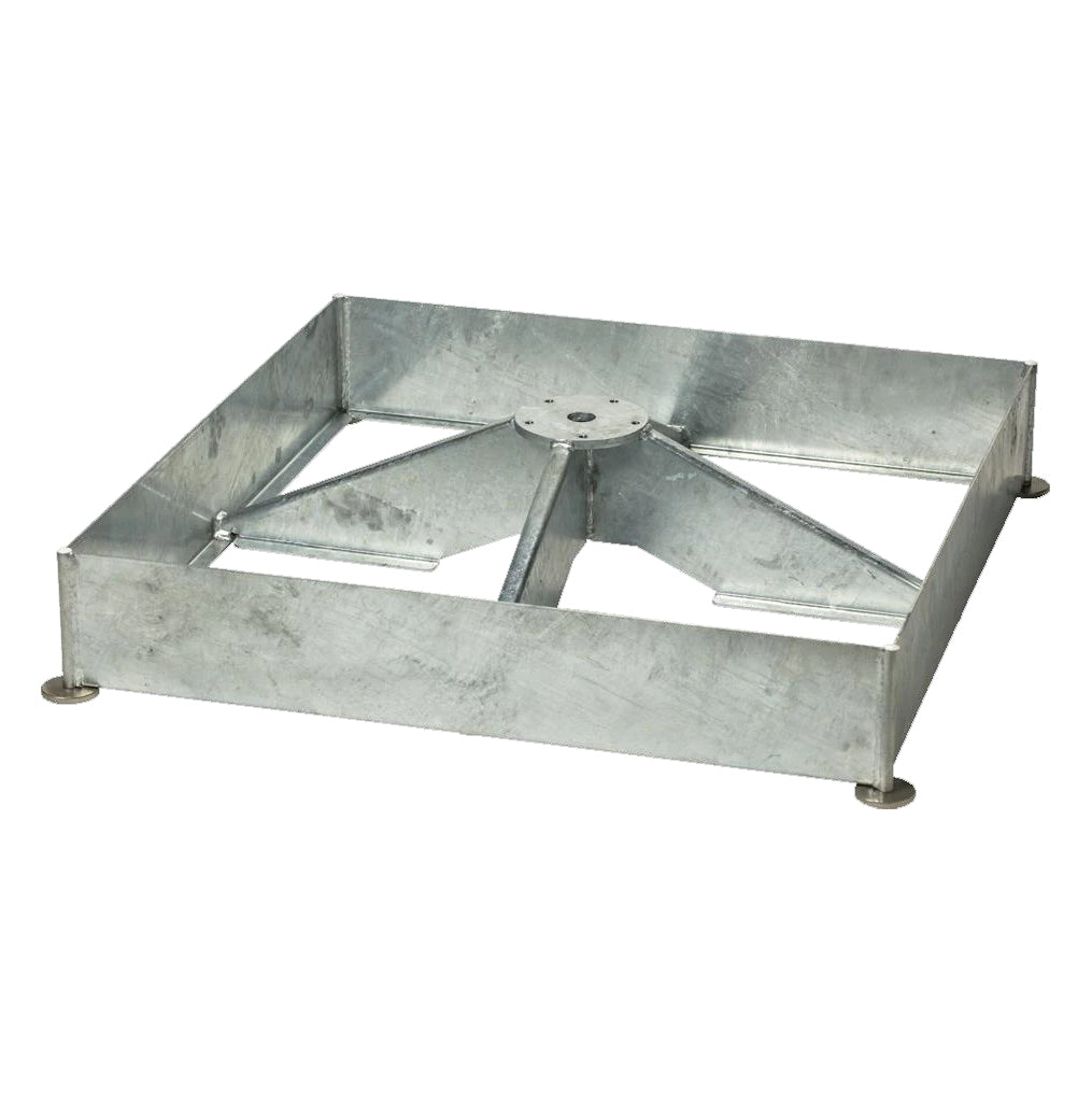 Sockel M4, 240kg Stahl verzinkt, 35001108435 AV