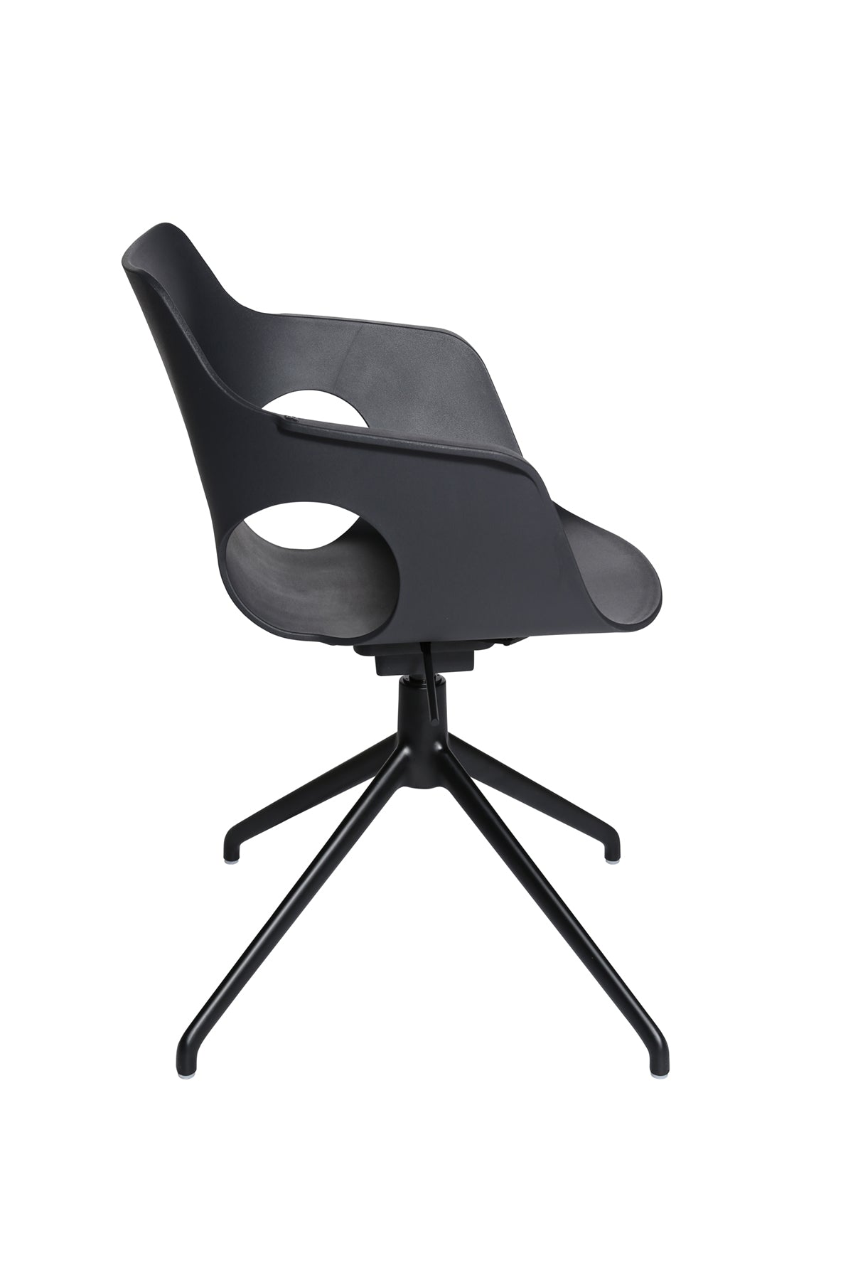 Yara Drehstuhl, schwarz, höhenverstellbar - Restposten -