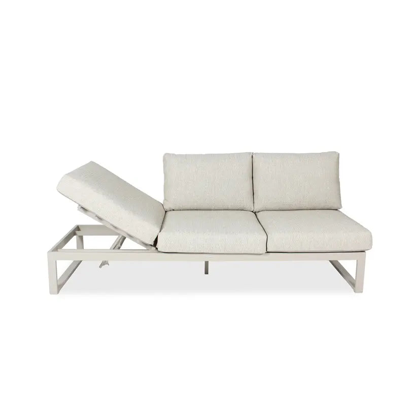 Manhattan 3-Sitzer Loungesofa sand, inkl. Kissenset