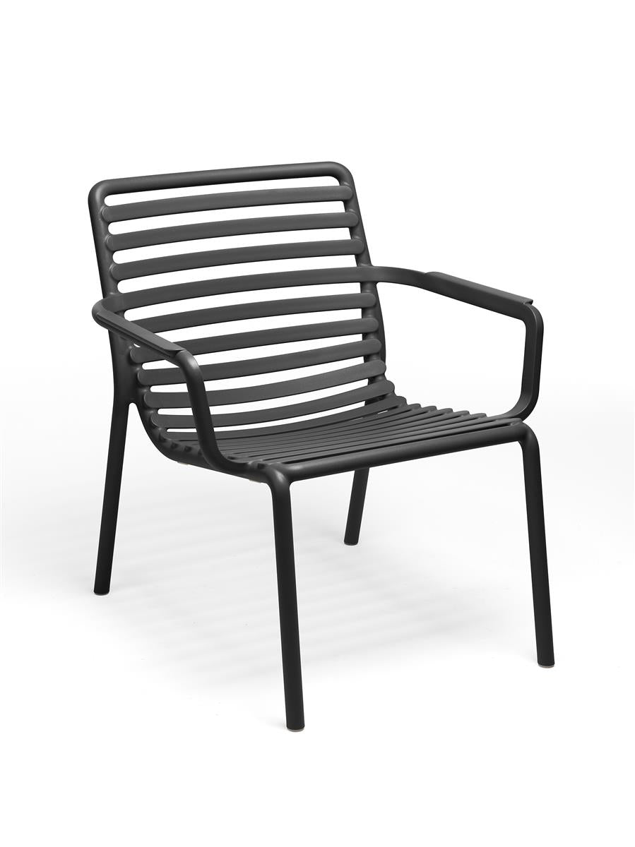 Dream Loungesessel Kunststoff anthrazit ohne Kissen