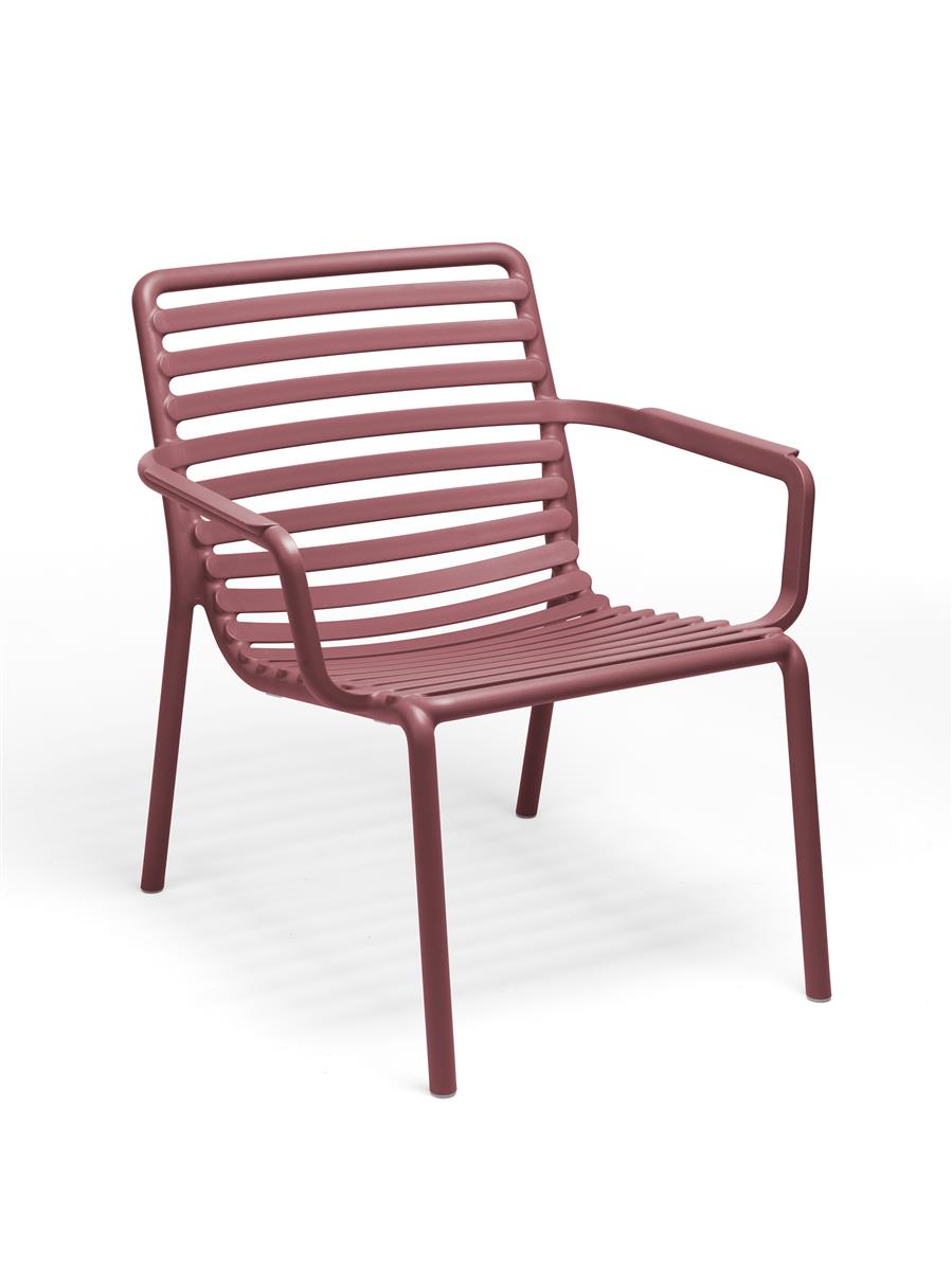 Dream Loungesessel Kunststoff marsala ohne Kissen