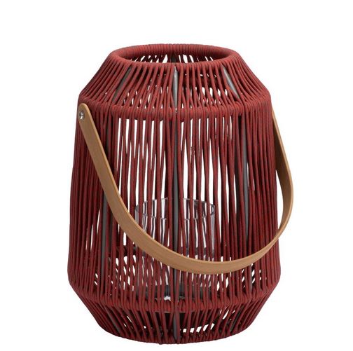 NOLA Laterne rot groß H 50 cm